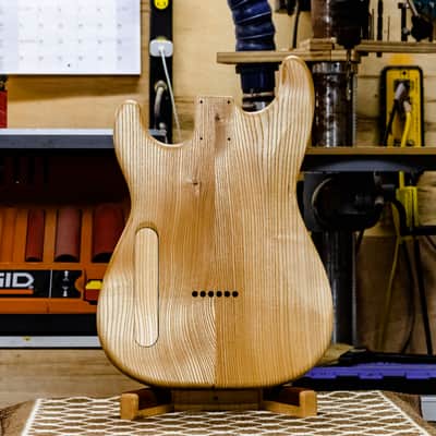 Ash Strat Body / Ash Strat/Tele Mashup image 4