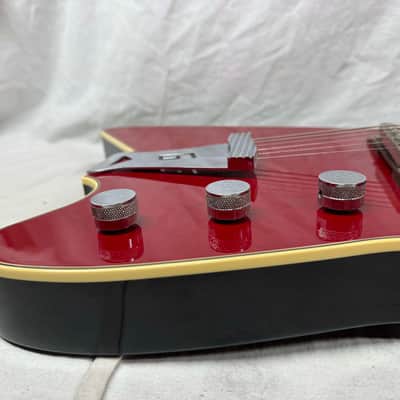 Gretsch G6199 Billy-Bo Jupiter Thunderbird Guitar with COA + Case - MIJ Made In Japan - Red image 16