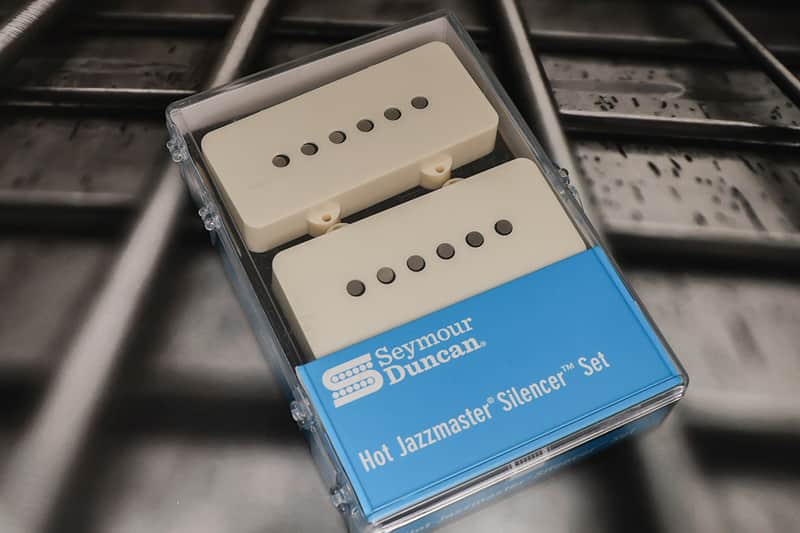 Seymour Duncan Jazzmaster Silencer Hot - Parchment Pickup SET image 1
