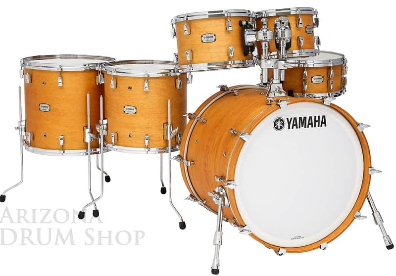 Yamaha Absolute Hybrid Maple Drum Shell Set VINTAGE NATURAL - 22/10/12/14/16/14S image 1