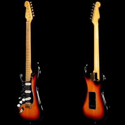Fender  Custom Shop Masterbuilt Lefty Stevie Ray Vaughn SRV Stratocaster 1993 Sunburst image 6