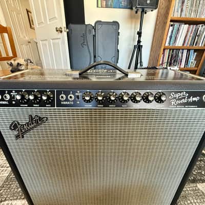 Fender '65 Super Reverb Reissue 45-Watt 4x10" Tube Combo image 2