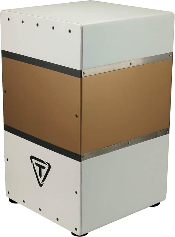 Tycoon Percussion Cajon Drum Signature Heritage - Cafe Con Leche image 1