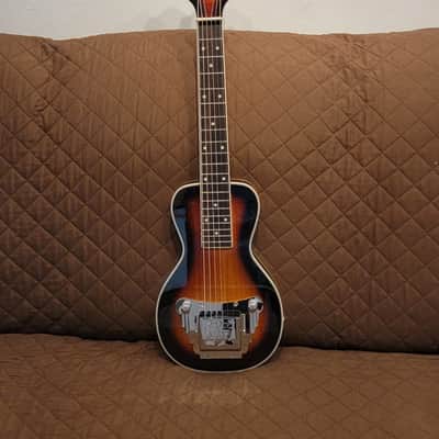 Gold Tone LS-6 Mahogany Top Maple Neck Solid Body 6-String Lap Steel Guitar w/Hard Case image 12