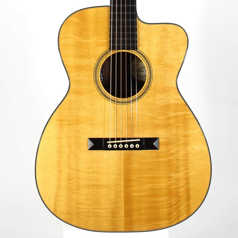 Bourgeois OM-C 2007 Cutaway Custom Acoustic Guitar - Italian Spruce Indian Rosewood image 1