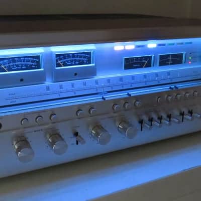 PIONEER SX-1980 RECEIVER WORKS PERFECT SERVICED FULLY RECAPPED + LED's EXCELLENT image 4
