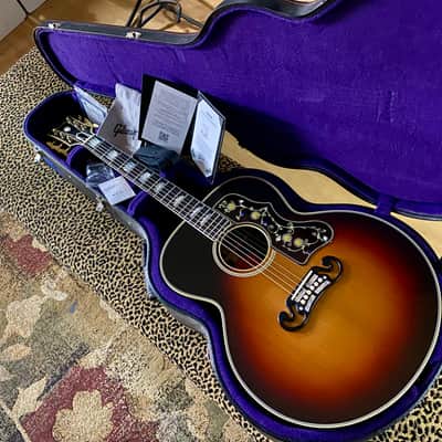Gibson Custom Murphy Lab Pre-War SJ-200 Rosewood Ultra Light Aged Acoustic Guitar 2024 - Faded Vintage Sunburst image 1