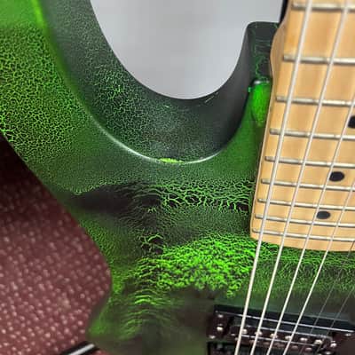 B.C. Rich Gunslinger Retro 2010’s - Slime green image 8