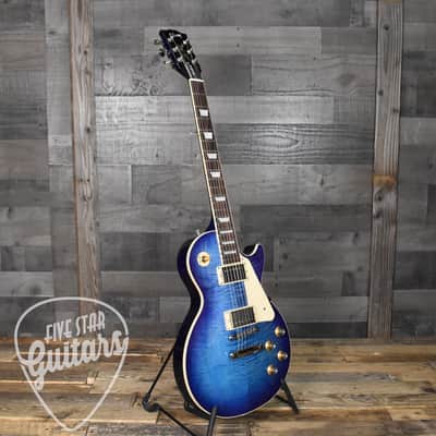 Gibson Les Paul Standard 60s Figured Top - Blueberry Burst with Hard Shell Case image 13