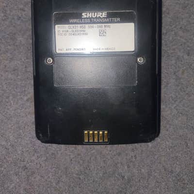 Shure QLXD1=-H50 2010s - NO ANTENNA. GOOD. Black image 2