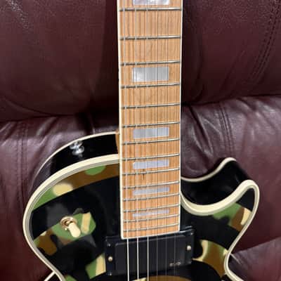 Gibson Zakk Wylde Les Paul Custom 2003 - 2016 - Camo Bullseye image 8