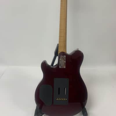 Ernie Ball Music Man Axis Super Sport with Tremolo 2021 - Roasted Amber Quilt image 5
