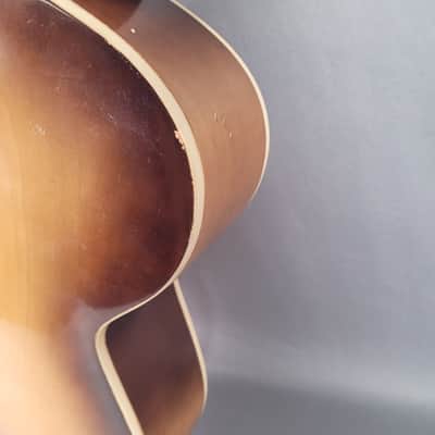 Silvertone Archtop Acoustic Guitar 1960s - Sunburst image 12