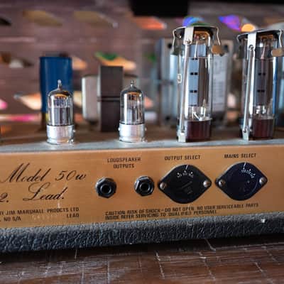 Marshall 1982 JCM 800 2204 Bogner Modded 50W Prototype 1982 Black image 3