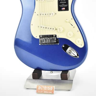 Fender American Ultra Stratocaster with Maple Fretboard Cobra Blue image 6