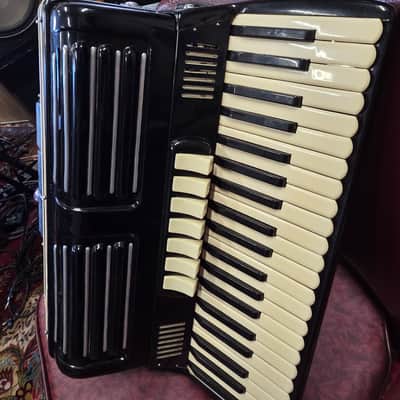 Bertini Piano Accordion 41/120 The RIVA No. 660 W Original Case And Straps image 2