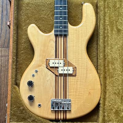 RARE! 1979 Kramer DMZ 4001 LEFTY - Natural w/ OHSC image 1