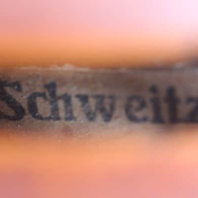 Joh. Bapt. Schweitzer 4/4 Violin Copy / 1880s / Excellent image 17