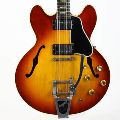 1965 Gibson ES-335 TD Vintage Semi Hollow Guitar WIDE NUT Factory Bigsby! image 1