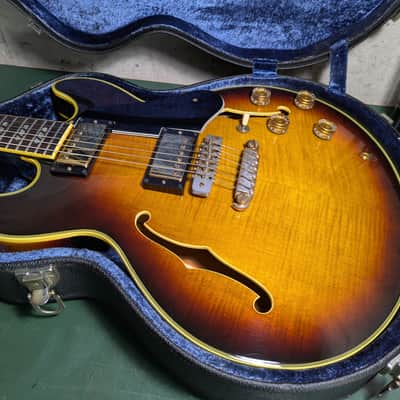 Greco SV-800 Super View ES 1979 Sun Burst OHSC image 3
