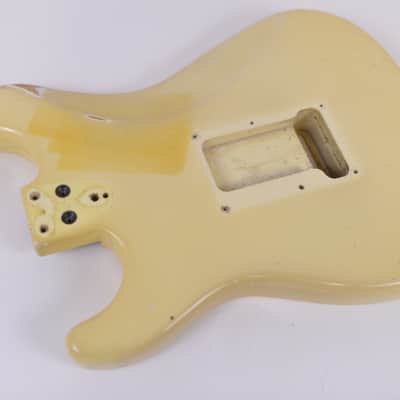 1978-1979 Fender Stratocaster BODY Olympic White 3-bolt 1970's Vintage 1975,1976,1977 image 10
