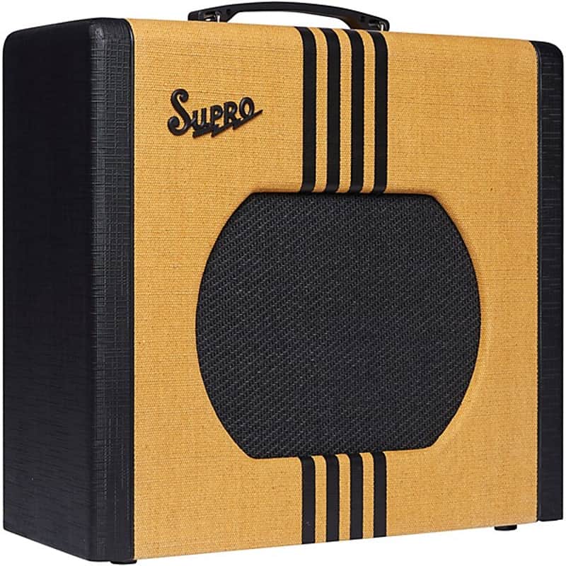 Supro  Delta King 12 15W 1x12 Tube Guitar Amp 2025 -  Tweed and Black image 1