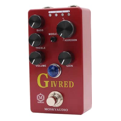 Mosky G IV RED Distortion/Overdrive/Preamp Pedal True Bypass,price include the import duty for US buyer,price include the import duty to US buyer image 3