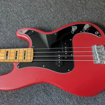 Modded Squier 40th Anniversary Vintage Edition Precision Bass Classic Vibe 70s Neck image 2