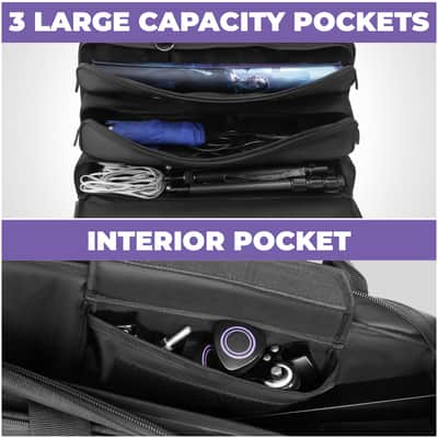 Liquid Stands Carry Bags for LS items (Mostly Stands) Portable & Large Protective Storage - Piano Stand Case image 5
