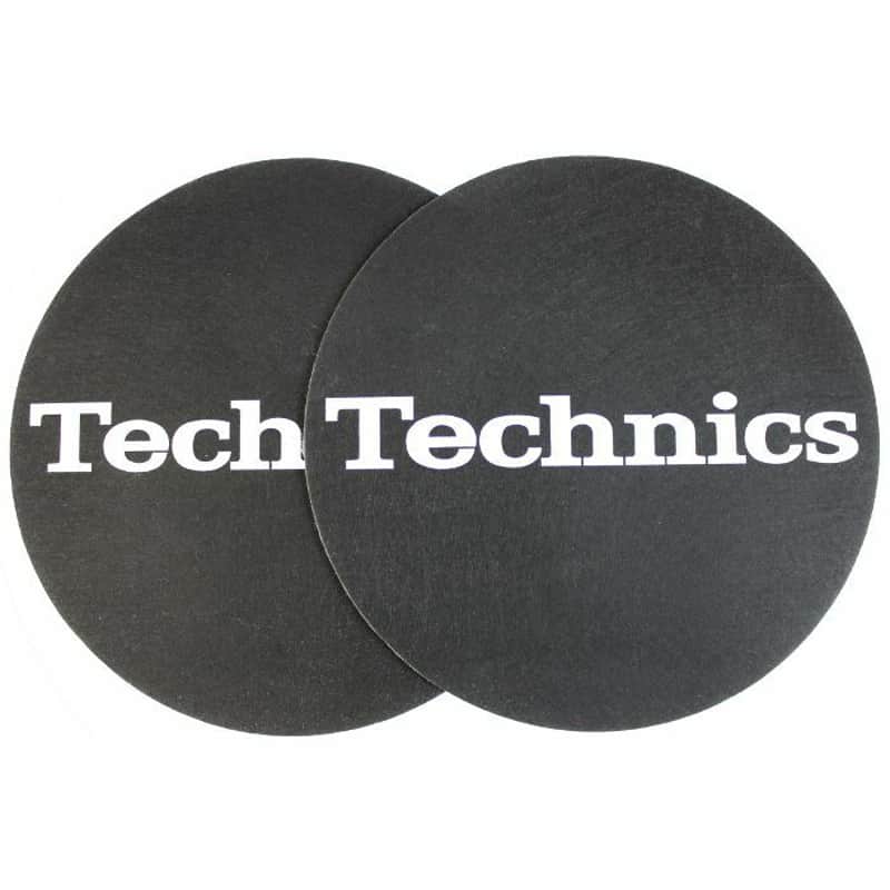 Magma Simple T2 Slipmats (pair, black & ) Silver