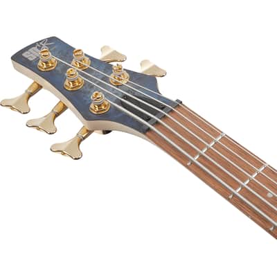 Ibanez SR305EDXCZM SR Standard 5-String Electric Bass – Cosmic Blue Frozen Matte image 8