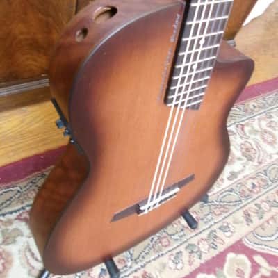 Prudencio Saez Shadow Classical Electric Solid Mahogany Top image 3