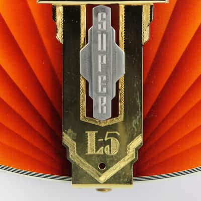 2000 Gibson Custom & Historic Art Deco L5 Jazz Moderne One Off image 9