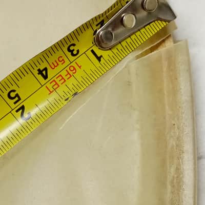 Ludwig 14"Slunk Resonant Calf Skin Snare Side Drum Head USA Paper-Thin Vintage20 image 2