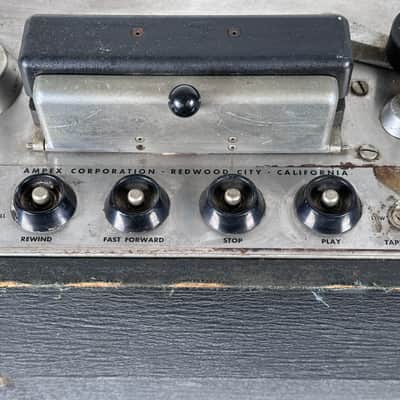 Ampex 350 / 351 Reel To Reel Transport Magnetic Tape Recorder w/ Original Case image 7
