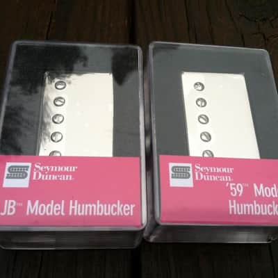 Seymour Duncan SH-4 JB Bridge & SH-1 59 Neck Nickel Humbucker Pickup Set image 4