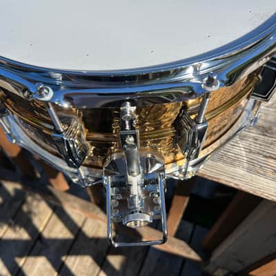 Ludwig LB556K 6.5” Hammered Bronze Super-Sensitive Snare 2000’s image 12