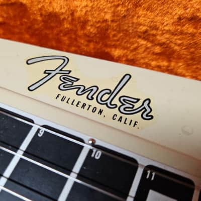1962 Fender Fender Deluxe Lap Steel w/ OHSC + Legs + Nick Manoloff Slide • Desert Sand• Serial# 8263 image 9