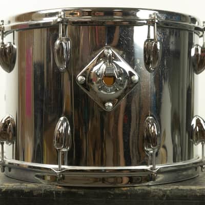 1970s Slingerland 10x14 Chrome Over Wood Tom image 3