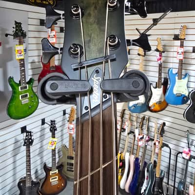 Spector NS Dimension 4 Left-Handed Bass Guitar - Haunted Moss Matte w/Gig Bag #996 image 5