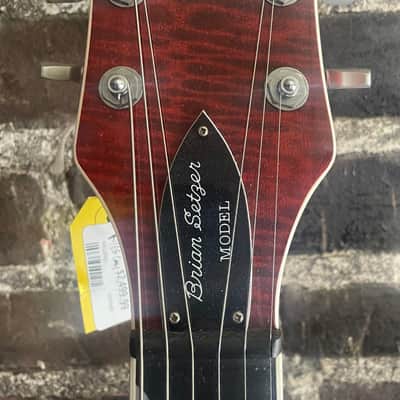 Gretsch G6120SSU Brian Setzer - Orange (USED) image 7