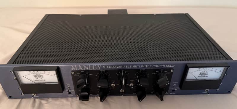 Manley Labs Variable MU Stereo Tube Compressor Limiter Mastering Version 2023 - Purple image 1