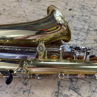 Used Yamaha YAS-23 Alto Sax Saxophone with Case Mouthpiece Neck Strap Just Serviced image 14