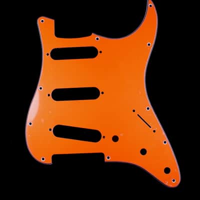 Custom Guitar Pickguard For Strat Standard ,4ply ORANGE