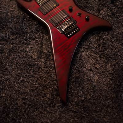 Jackson Warrior Custom Shop - Red Burst image 4