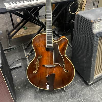 Eastman AP 810 CE Uptown Archtop acoustic guitar 2005 - Stained brown image 1