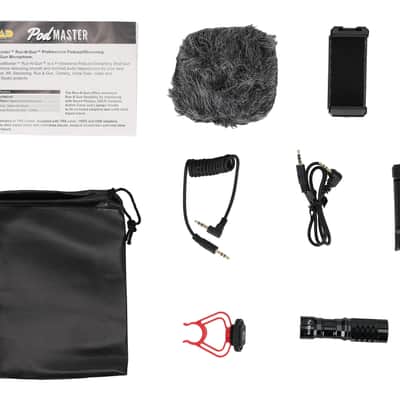 CAD PM3100 PodMaster Run-N-Gun Podcast Streaming Microphone Shot-Gun Mic image 12