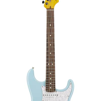 Fender Limited Edition Cory Wong Stratocaster Electric Guitar, RW FB, Daphne Blue, CW23XXXX image 6