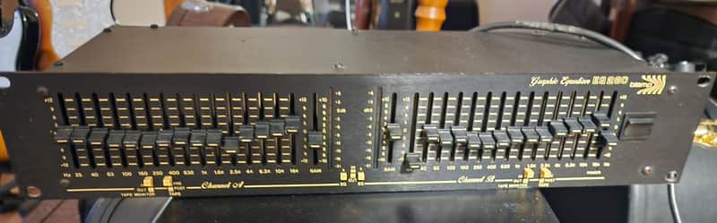 Biamp EQ230 Rackmount 15-Band EQ Equalizer 1990s - Black image 1