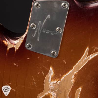 Novo Ivorus Bass Fretless - Mayan Burst #26122 image 11